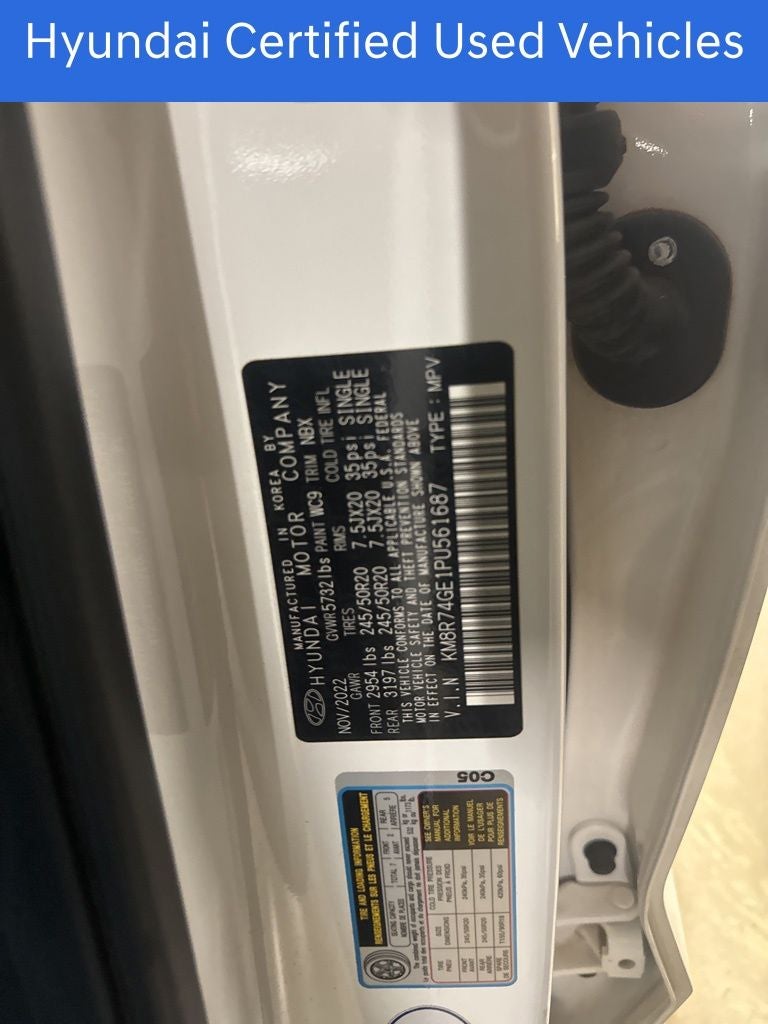 2023 Hyundai Palisade Calligraphy CERTIFIED