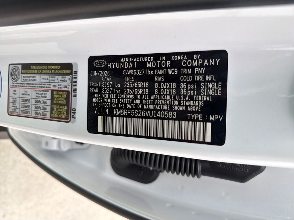 2027 Hyundai Palisade SE FWD