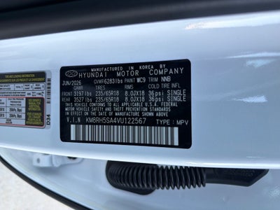 2027 Hyundai Palisade Hybrid Blue SEL Premium 7P