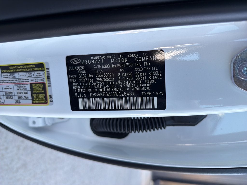 2027 Hyundai Palisade Hybrid Limited