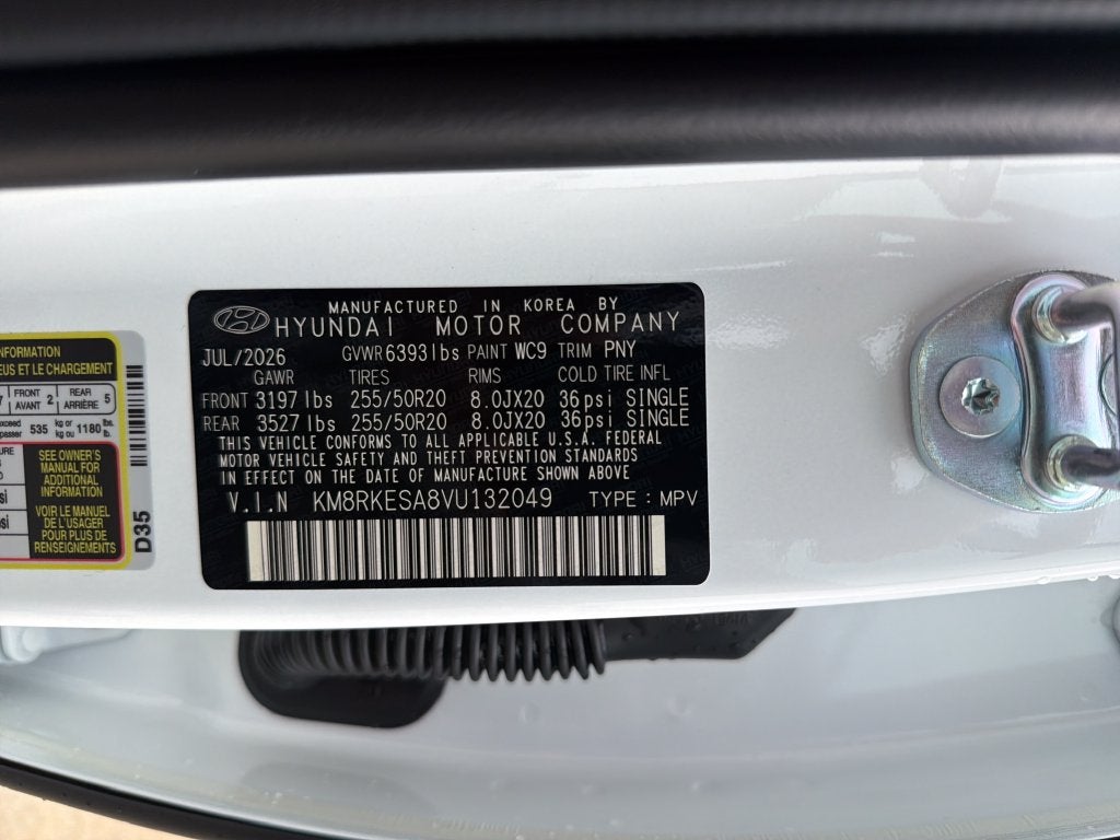 2027 Hyundai Palisade Hybrid Limited 7P