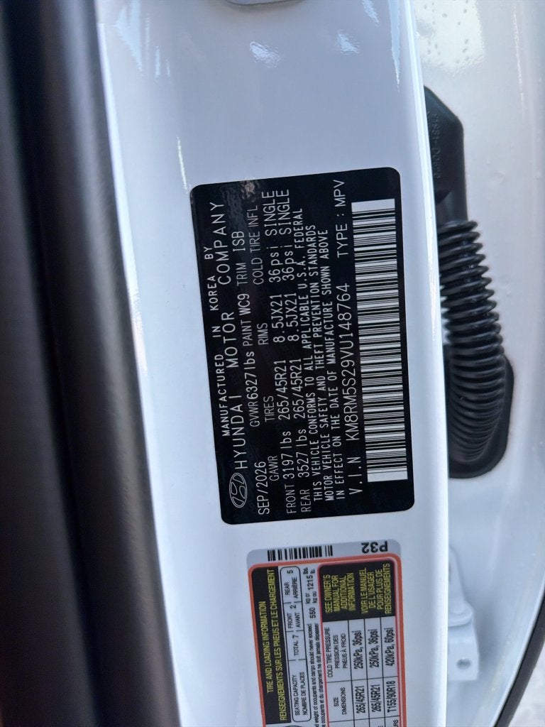 2027 Hyundai Palisade Calligraphy FWD