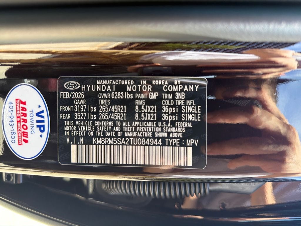 2026 Hyundai Palisade Hybrid Calligraphy