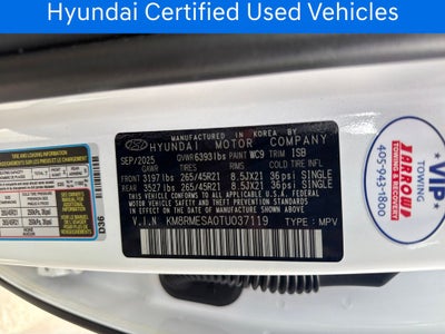 2026 Hyundai Palisade Hybrid Calligraphy CERTIFIED