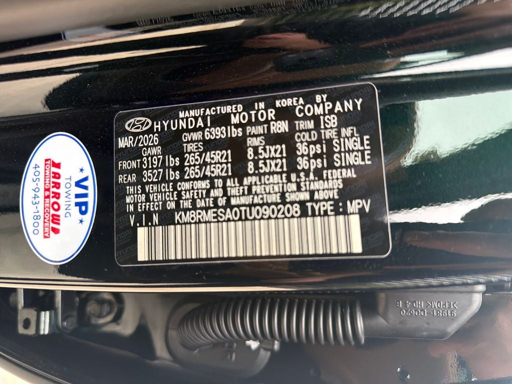 2026 Hyundai Palisade Hybrid Calligraphy