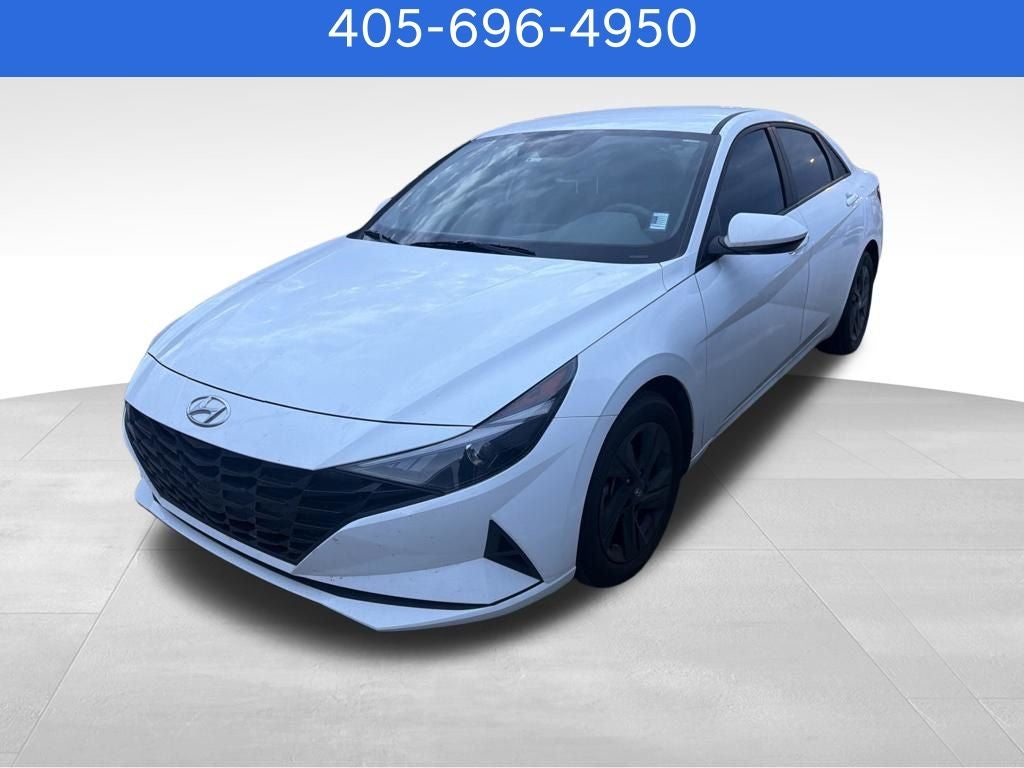 2021 Hyundai Elantra Hybrid Blue
