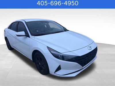 2021 Hyundai Elantra Hybrid Blue