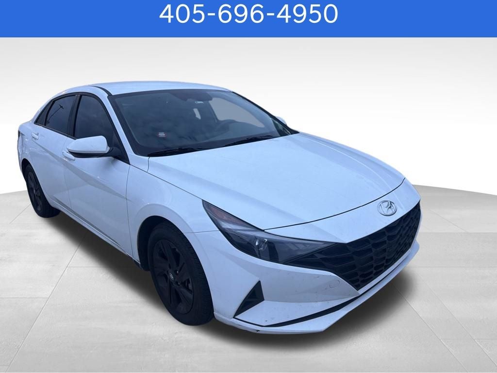 2021 Hyundai Elantra Hybrid Blue