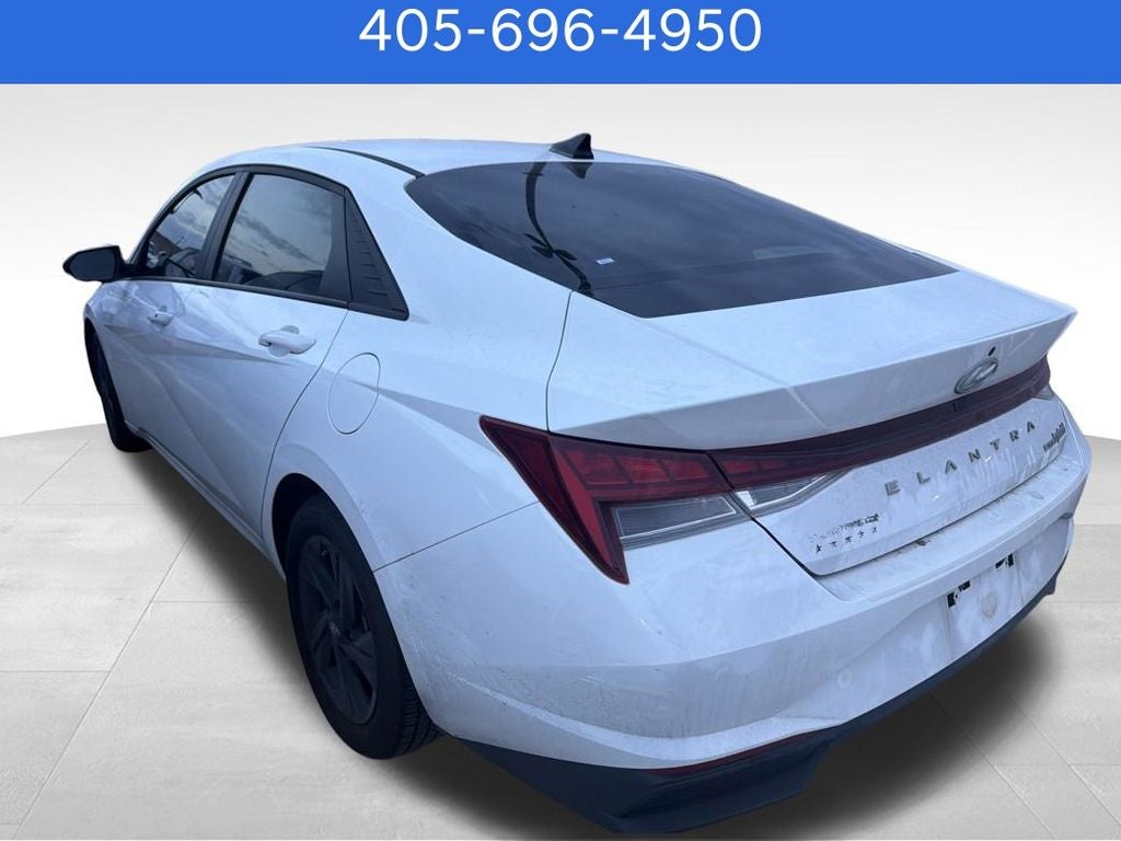 2021 Hyundai Elantra Hybrid Blue