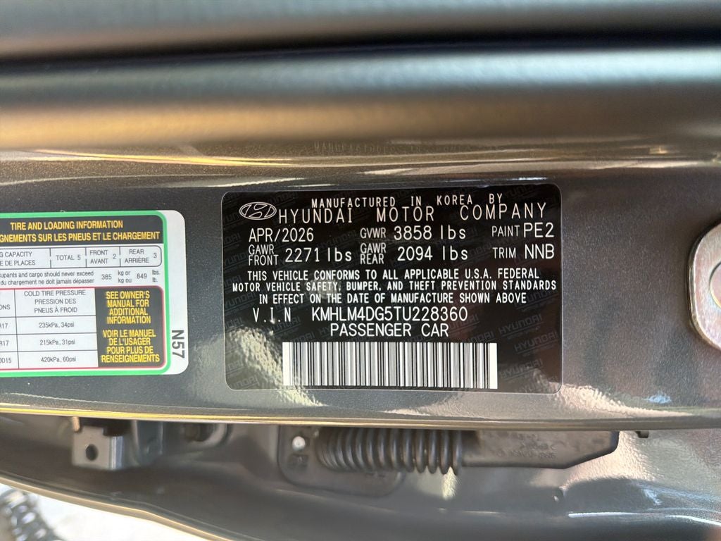 2026 Hyundai Elantra SEL Sport