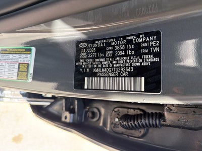 2026 Hyundai Elantra SEL Sport Plus