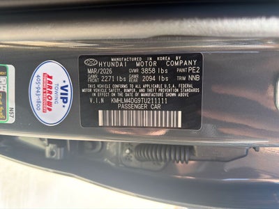 2026 Hyundai Elantra SEL Sport