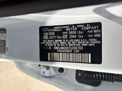 2026 Hyundai Elantra SEL Sport Plus