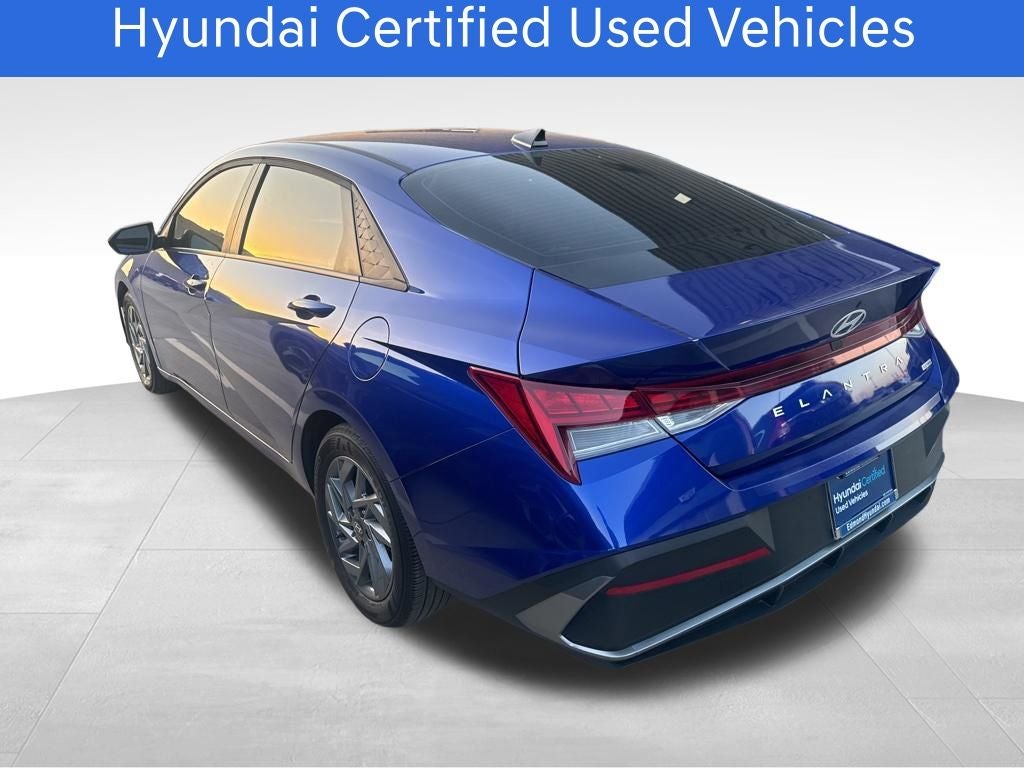 2025 Hyundai Elantra Hybrid Blue CERTIFIED