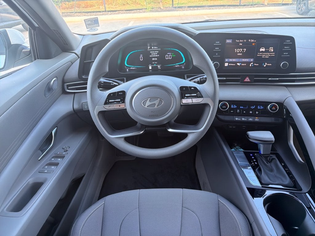 2026 Hyundai Elantra Hybrid Blue