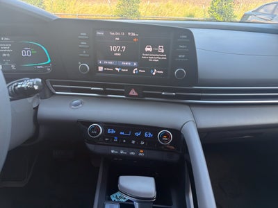 2026 Hyundai Elantra Hybrid Blue