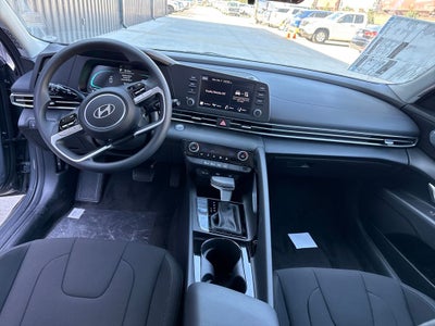 2026 Hyundai Elantra Hybrid Blue