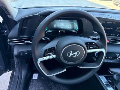 2026 Hyundai Elantra Hybrid Blue