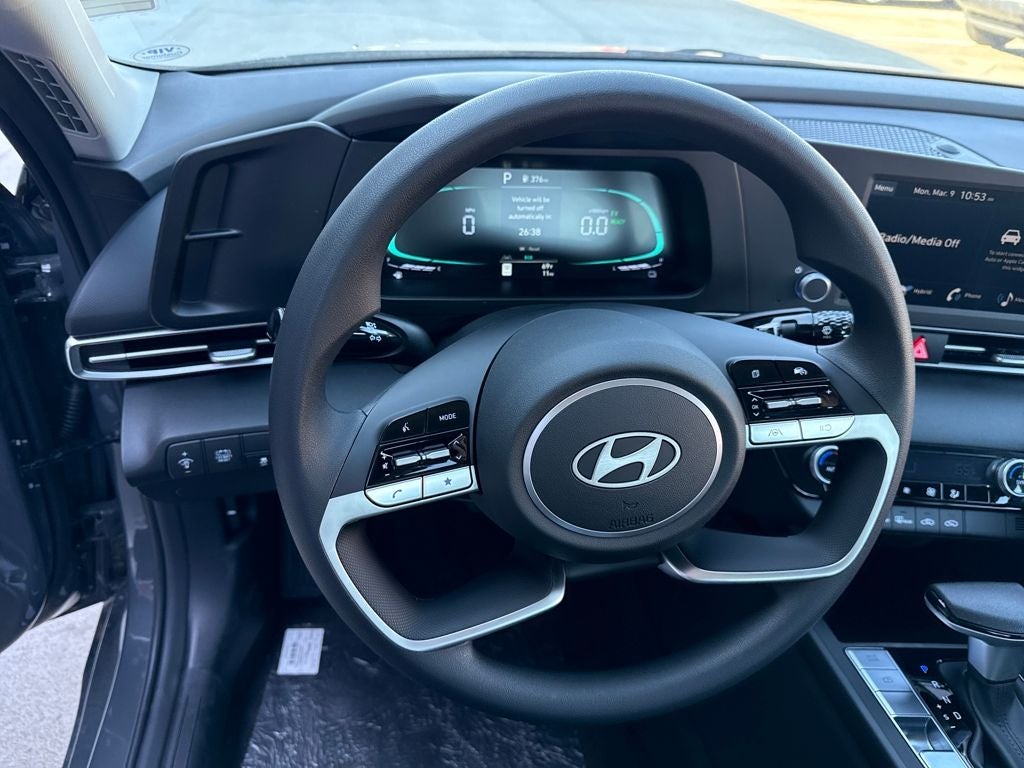 2026 Hyundai Elantra Hybrid Blue