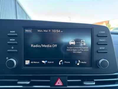 2026 Hyundai Elantra Hybrid Blue