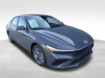 2026 Hyundai Elantra Hybrid Blue