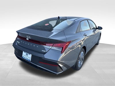 2026 Hyundai Elantra Hybrid Blue