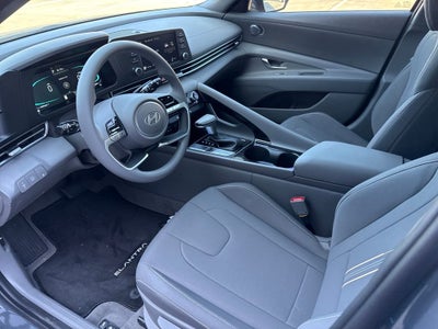 2026 Hyundai Elantra Hybrid Blue