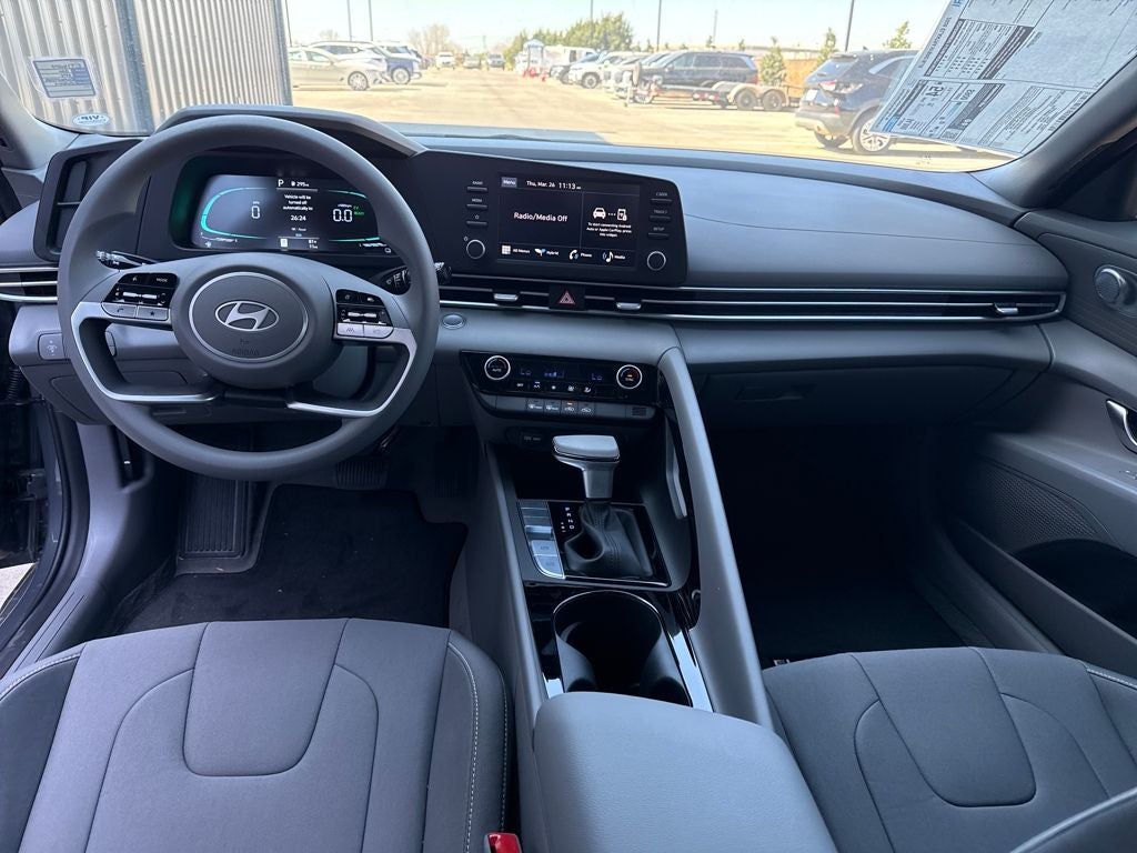 2026 Hyundai Elantra Hybrid Blue