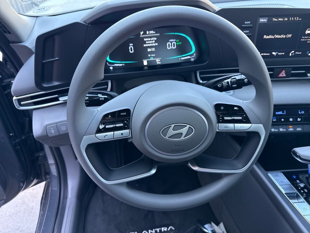 2026 Hyundai Elantra Hybrid Blue