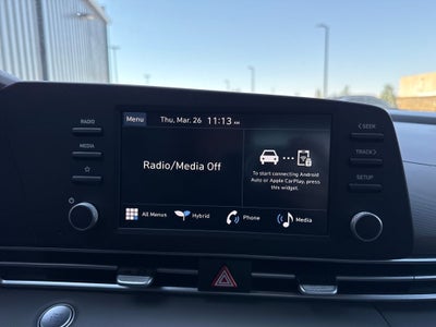 2026 Hyundai Elantra Hybrid Blue