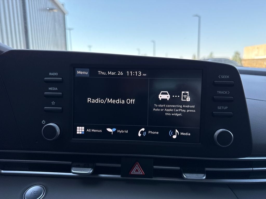 2026 Hyundai Elantra Hybrid Blue