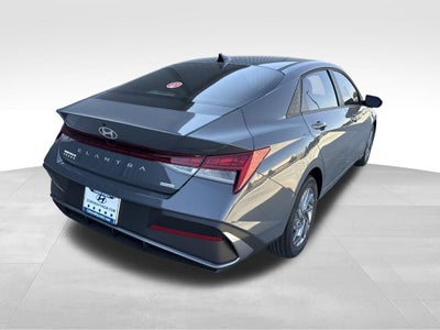 2026 Hyundai Elantra Hybrid Blue