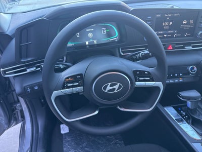 2026 Hyundai Elantra Hybrid Blue