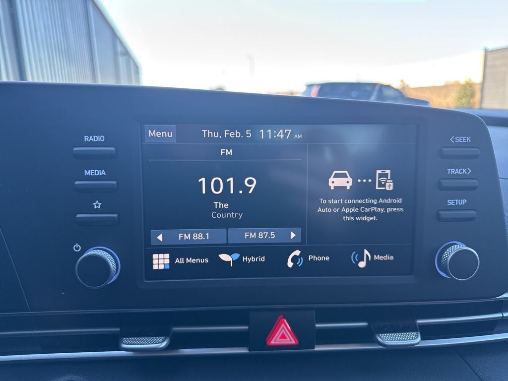 2026 Hyundai Elantra Hybrid Blue