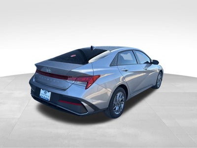 2026 Hyundai Elantra Hybrid Blue