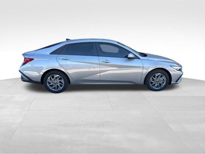 2026 Hyundai Elantra Hybrid Blue