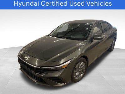 2024 Hyundai Elantra Hybrid Blue