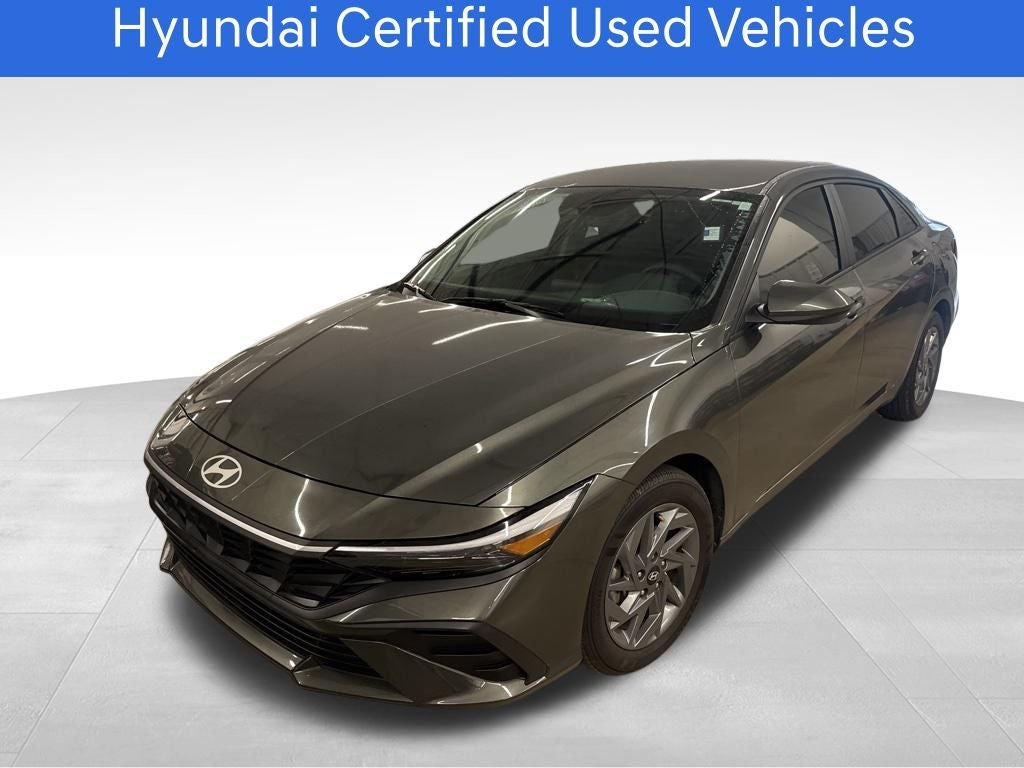 2024 Hyundai Elantra Hybrid Blue