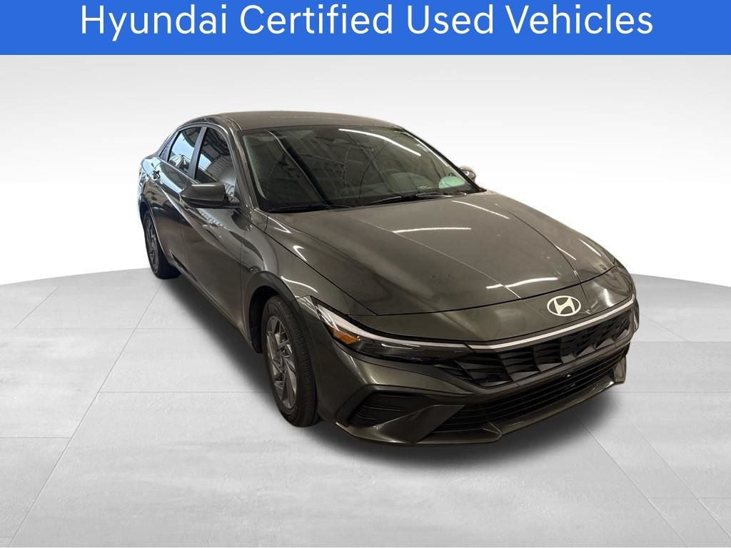 2024 Hyundai Elantra Hybrid Blue