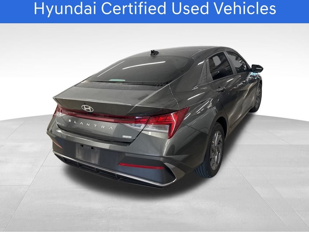 2024 Hyundai Elantra Hybrid Blue