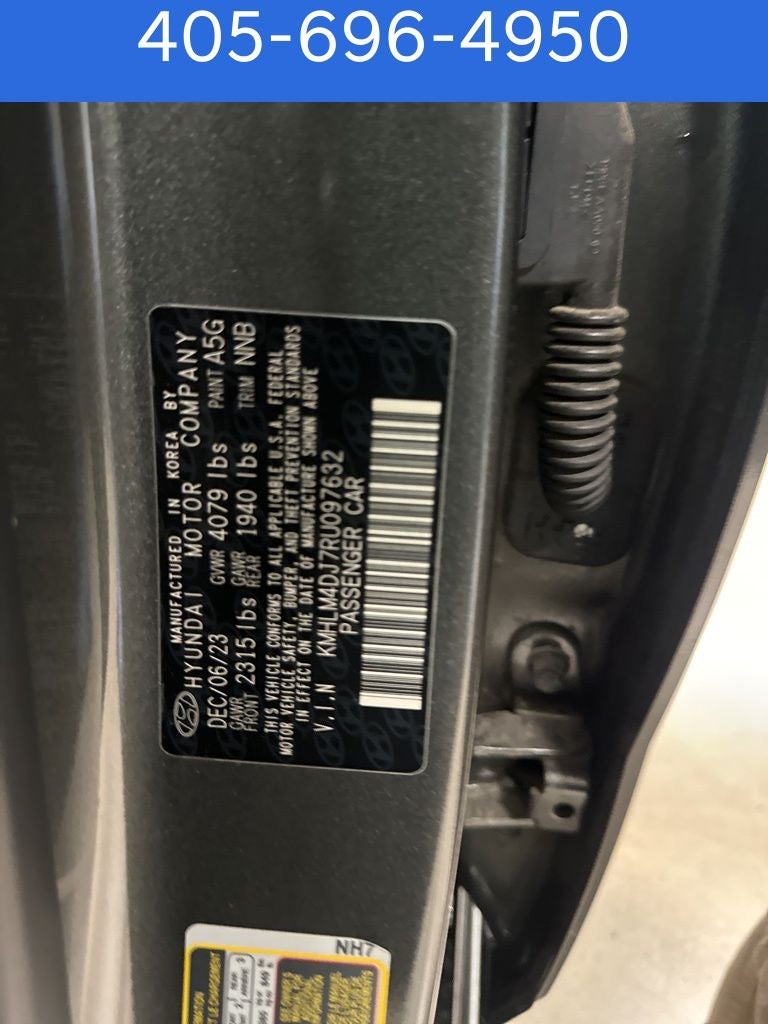 2024 Hyundai Elantra Hybrid Blue