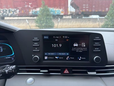 2026 Hyundai Elantra Hybrid Blue