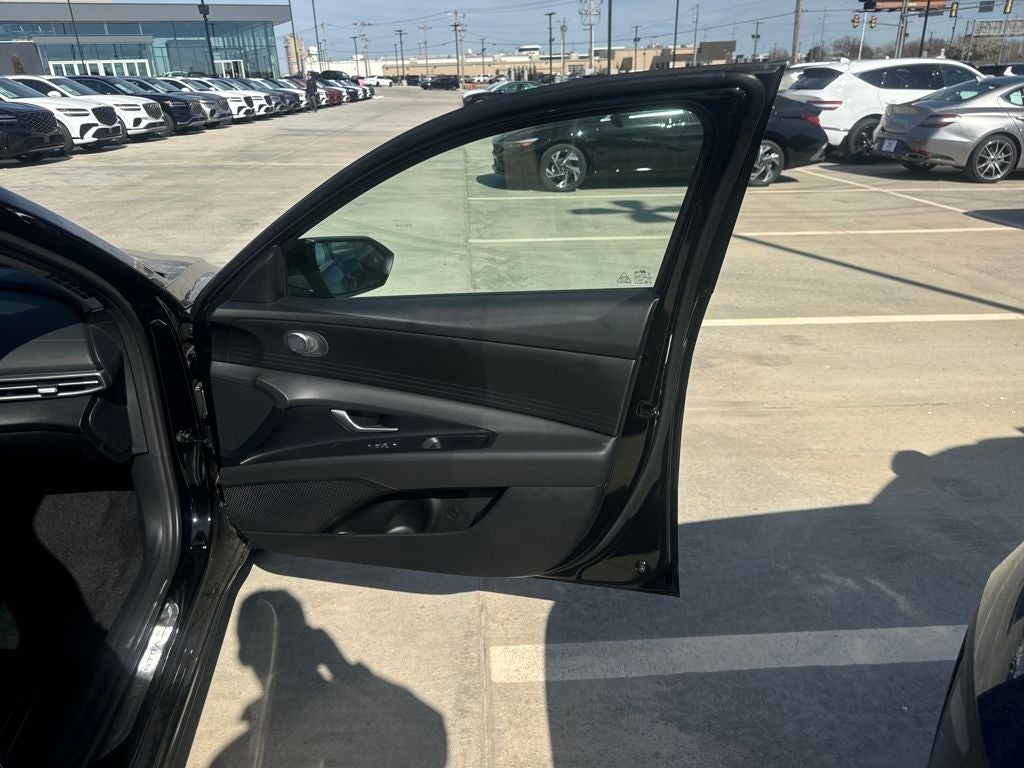 2026 Hyundai Elantra Hybrid Blue