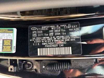 2026 Hyundai Elantra Limited