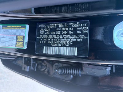 2026 Hyundai Elantra Limited