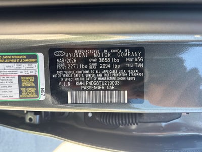 2026 Hyundai Elantra Limited
