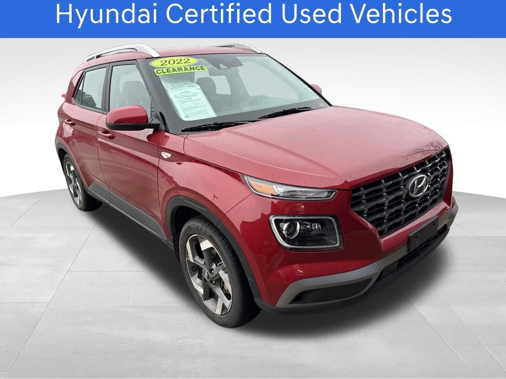 2022 Hyundai Venue Limited CERTIFIED