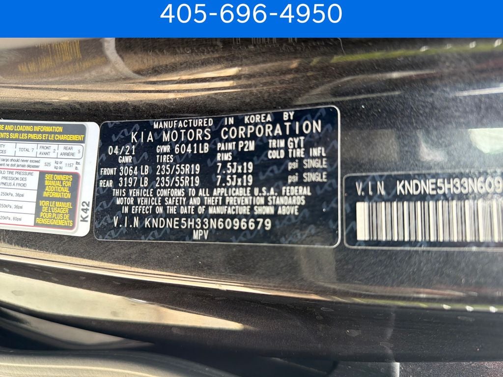 2022 Kia Carnival SX Prestige