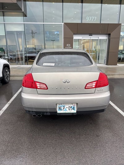 2003 INFINITI G35 Luxury
