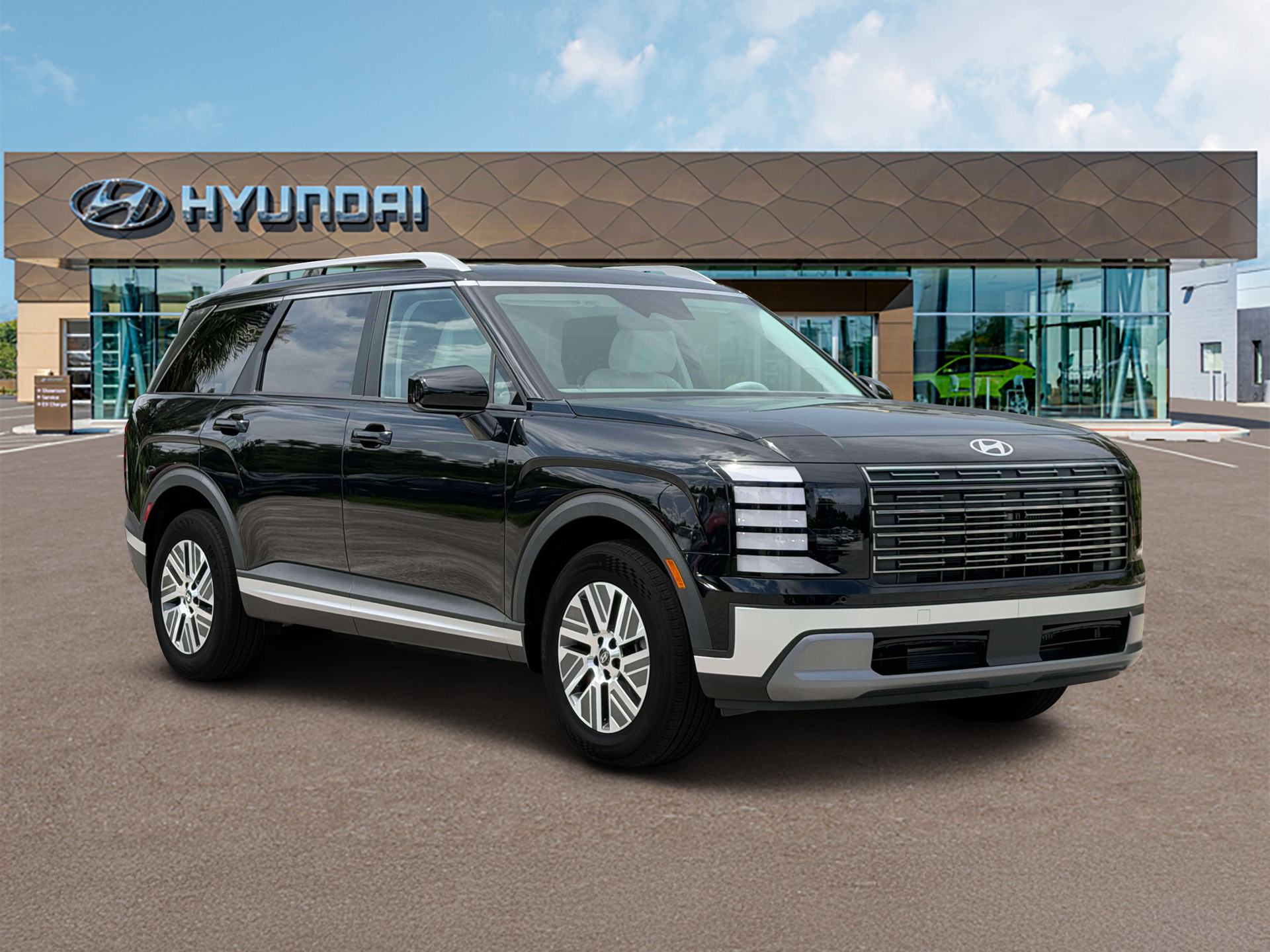 2027 Hyundai Palisade Hybrid Blue SEL 7P